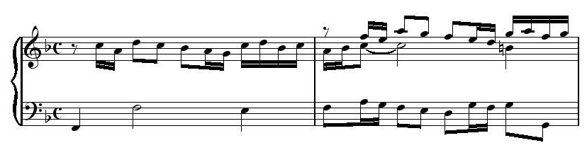 Bach Sinfonia No. 8 BWV 794